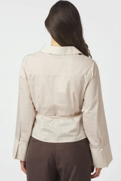 Neo Noir Nnclarida Rose Stripe Shirt 166504 | Blusar & Skjortor