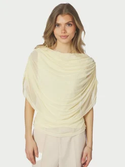 Nncottuna Drapy Mesh Top 167205