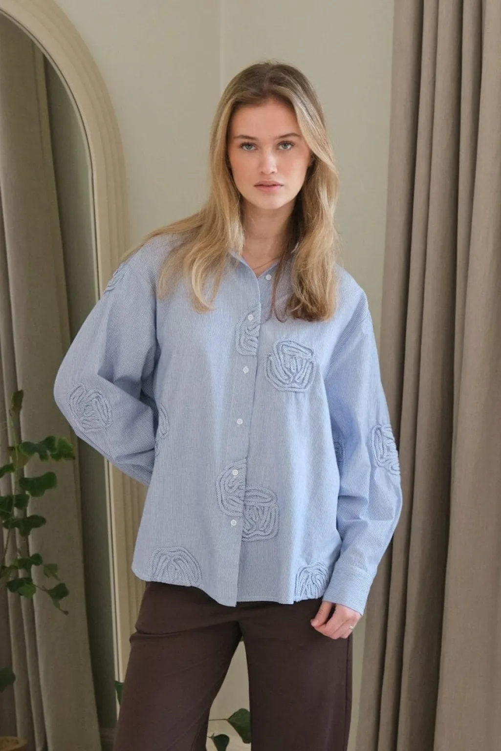 Nndalma Dori Mini Stripe Shirt 167460