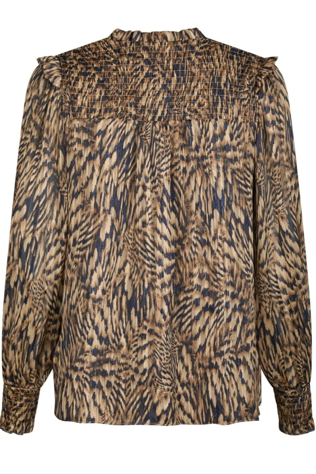 Neo Noir Nndavina Pattern Blouse 166259 | Blusar & Skjortor