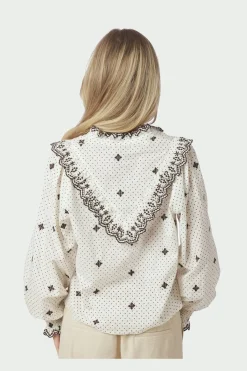 Neo Noir Nndegas Dot Blouse 167708 | Blusar & Skjortor