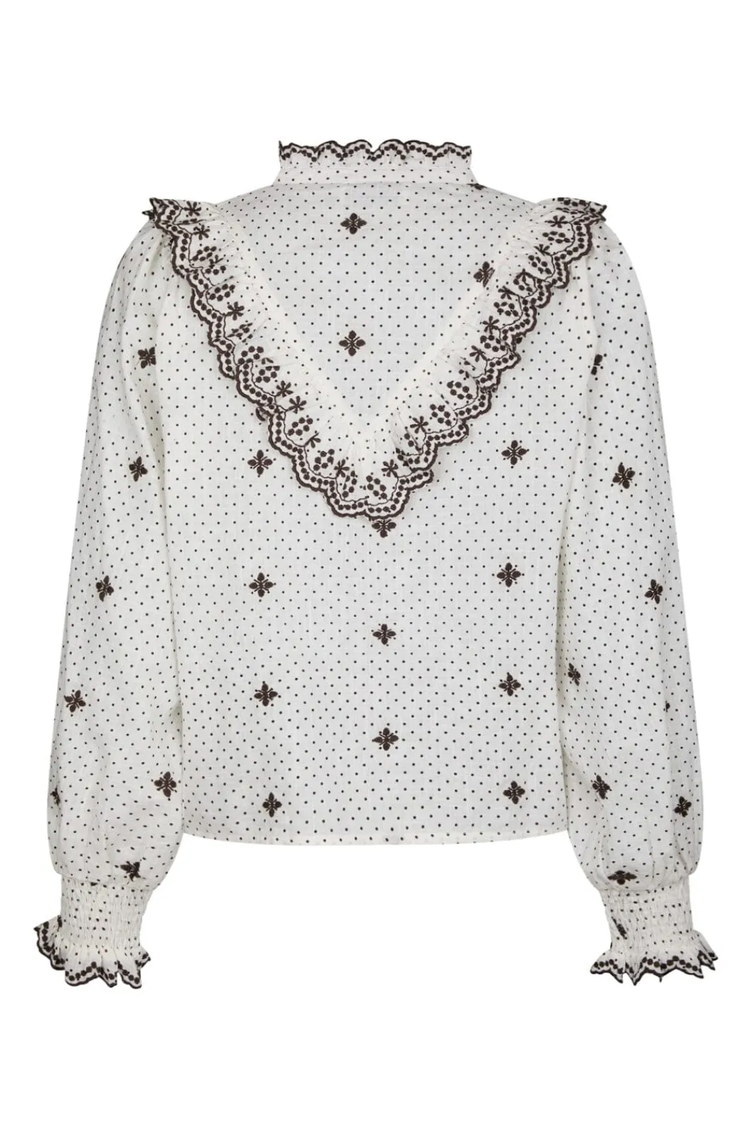 Neo Noir Nndegas Dot Blouse 167708 | Blusar & Skjortor
