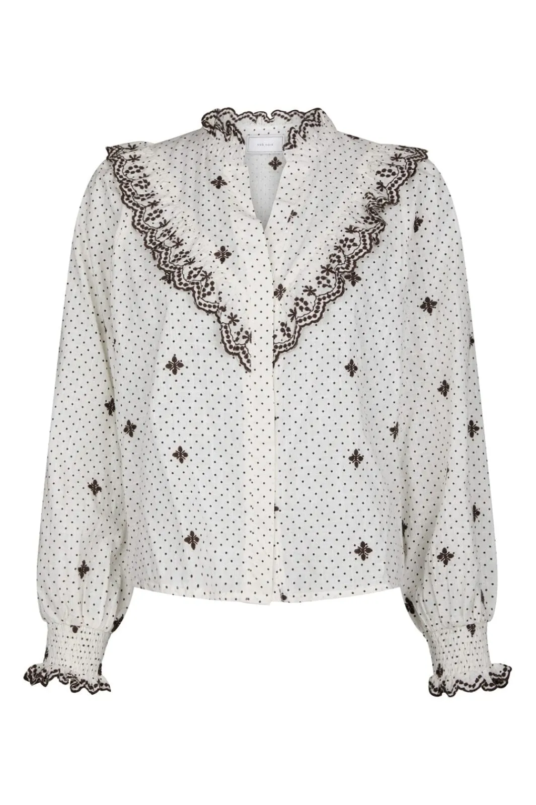 Neo Noir Nndegas Dot Blouse 167708 | Blusar & Skjortor