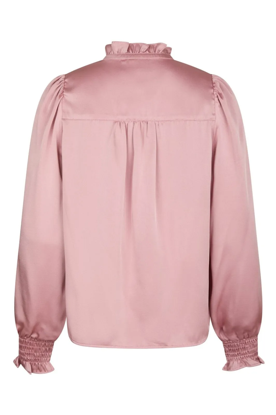Neo Noir Nndelsie Drapy Sateen Blouse 167479 | Blusar & Skjortor