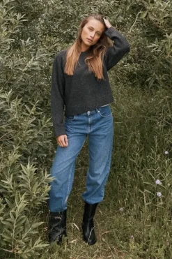 Neo Noir Nndetri Solid Knit Blouse | Blusar & Skjortor