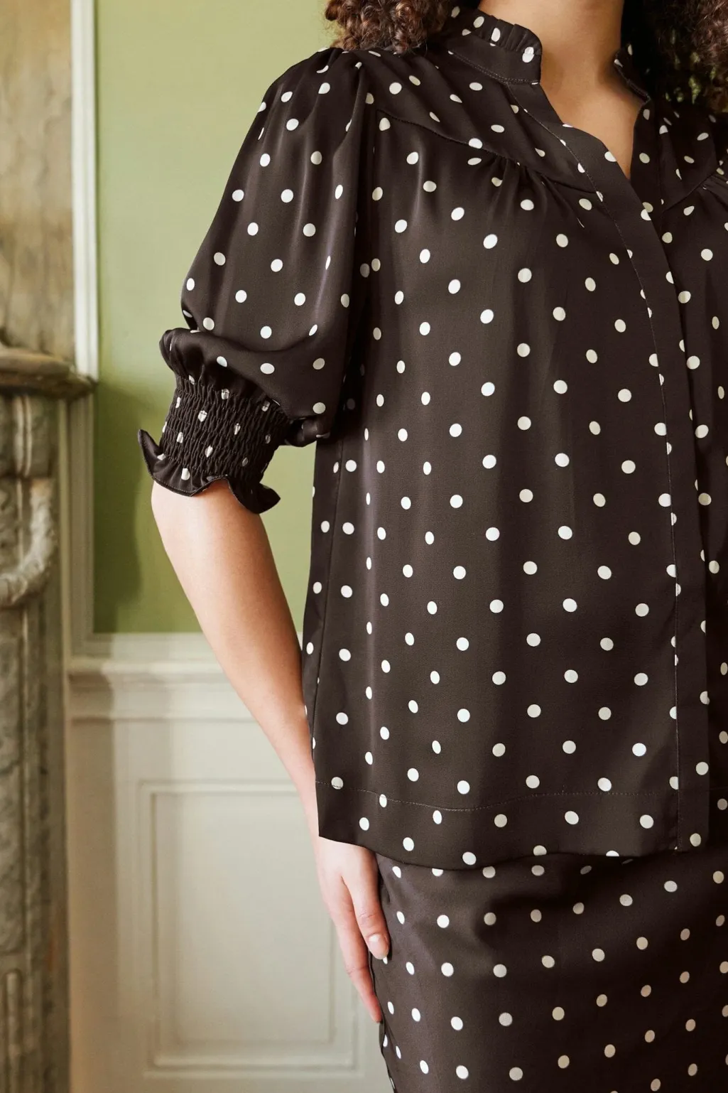 Nndiana Dot Blouse 168484