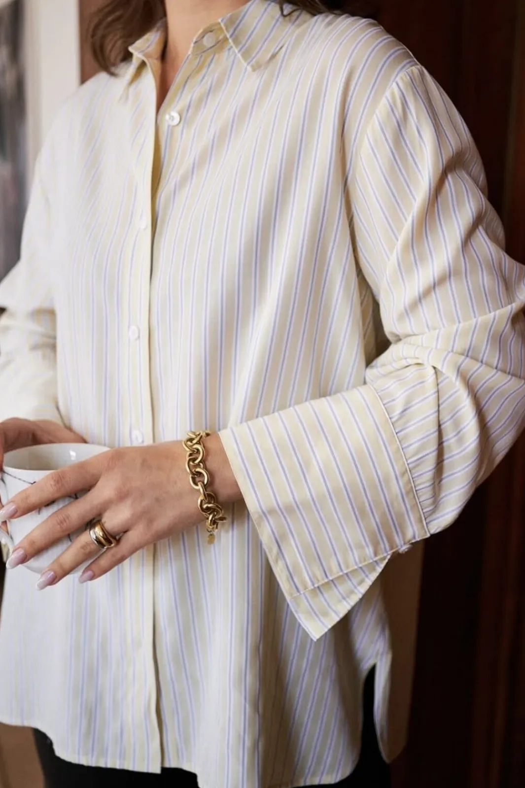 Neo Noir Nndita Stripes Shirt 164801 | Blusar & Skjortor