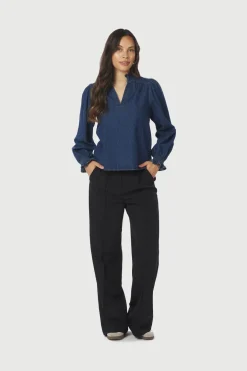 Nnemmeline Denim Blouse 164434