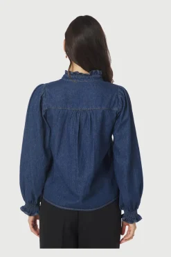 Nnemmeline Denim Blouse 164434