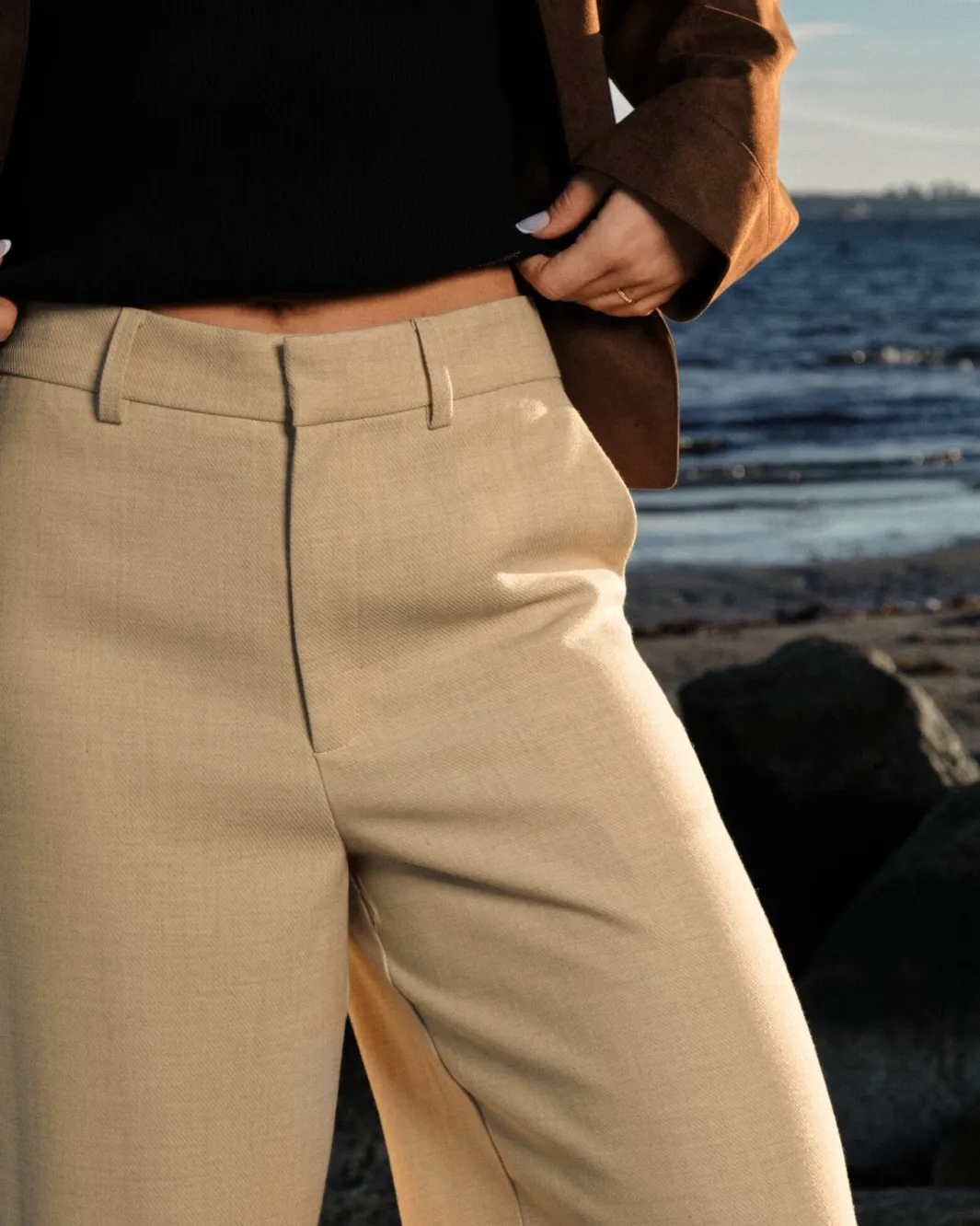 Neo Noir Nnemmett Melange Pants 165059 | Jeans, Leggings & Byxor