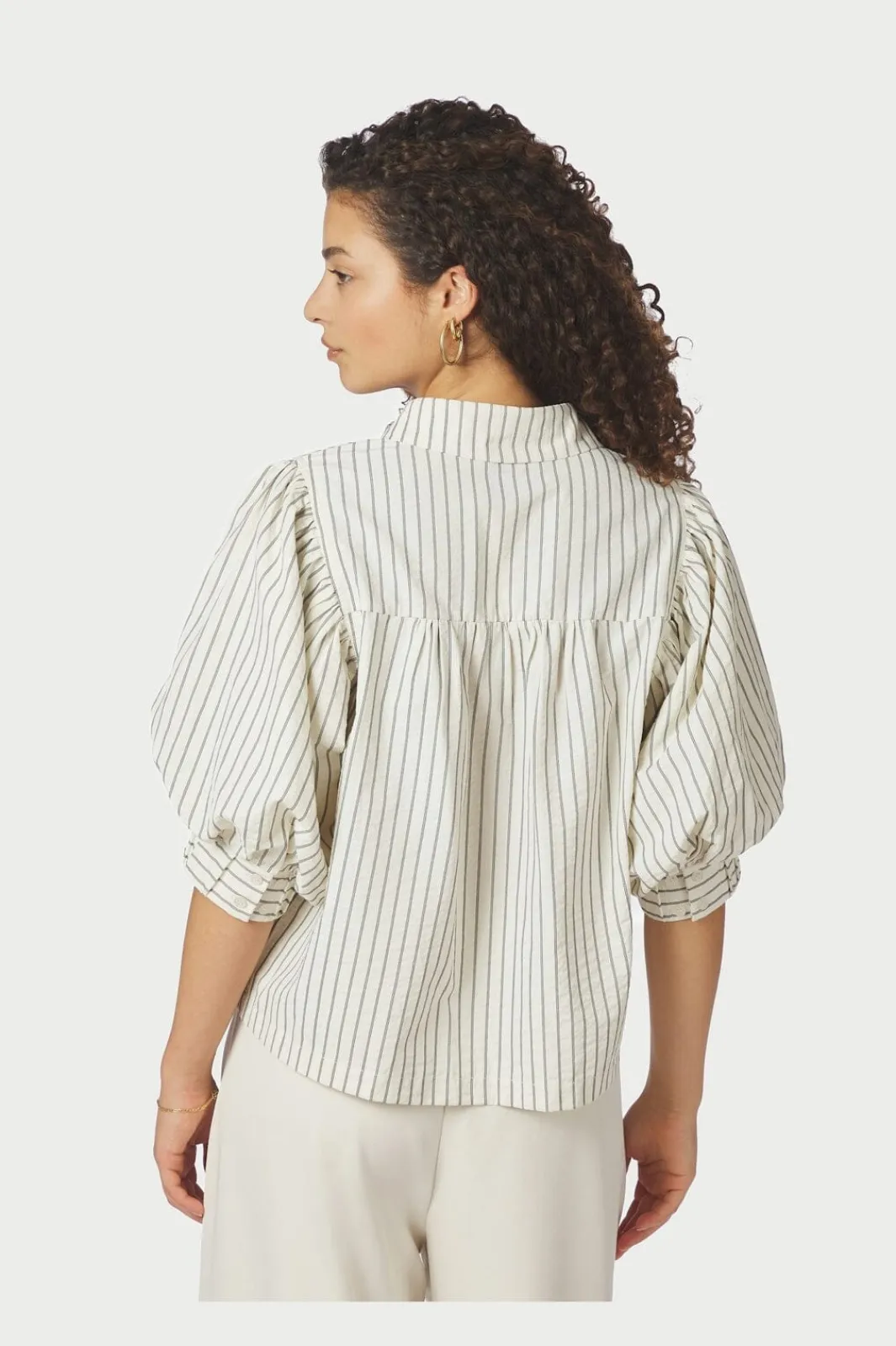 Neo Noir Nnetta Slim Stripe Shirt 168663 | Blusar & Skjortor