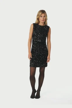 Nnfanya Velvet Sequins Dress 167187