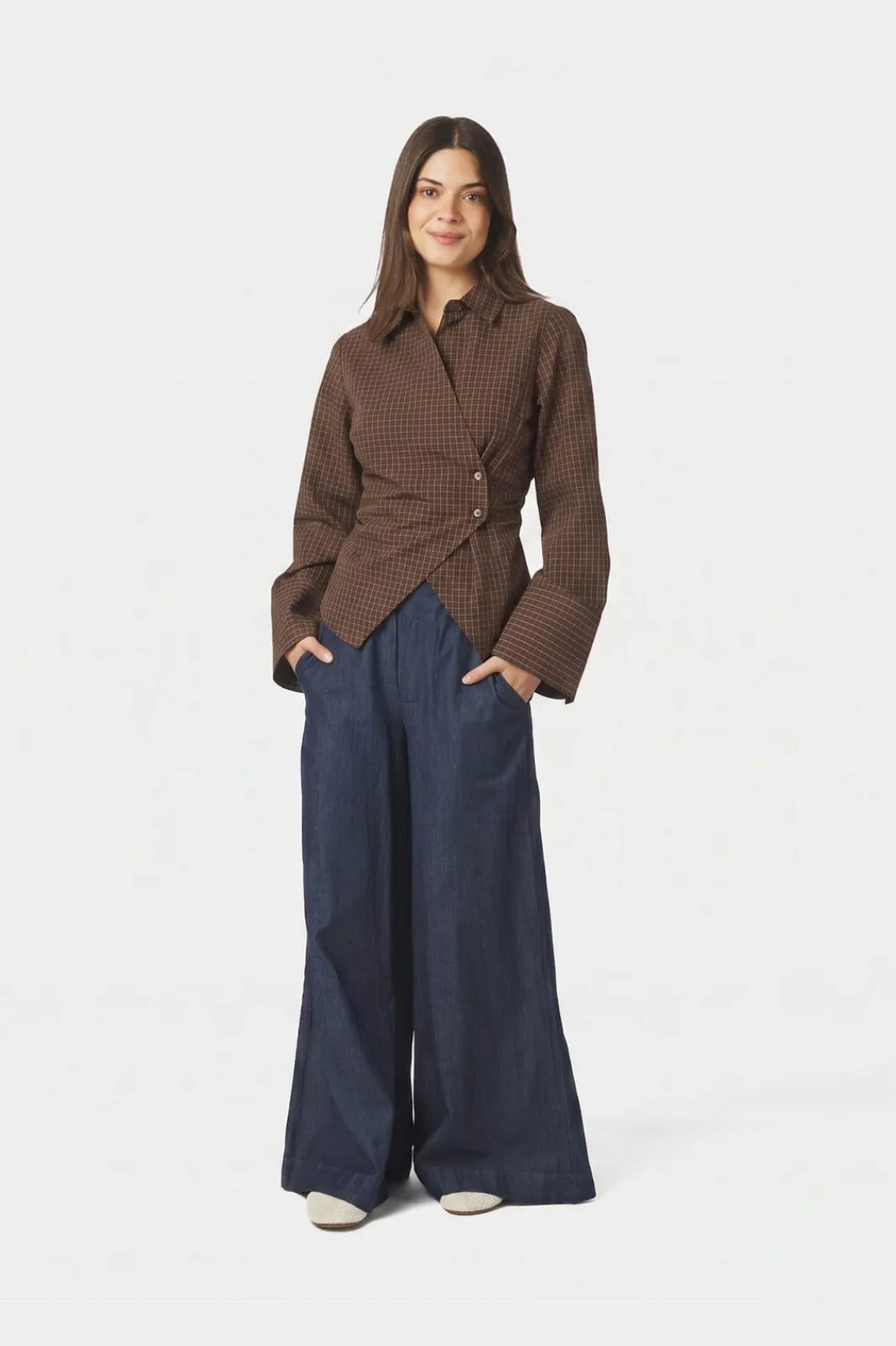 Neo Noir Nnfenli Small Check Shirt 170086 | Blusar & Skjortor