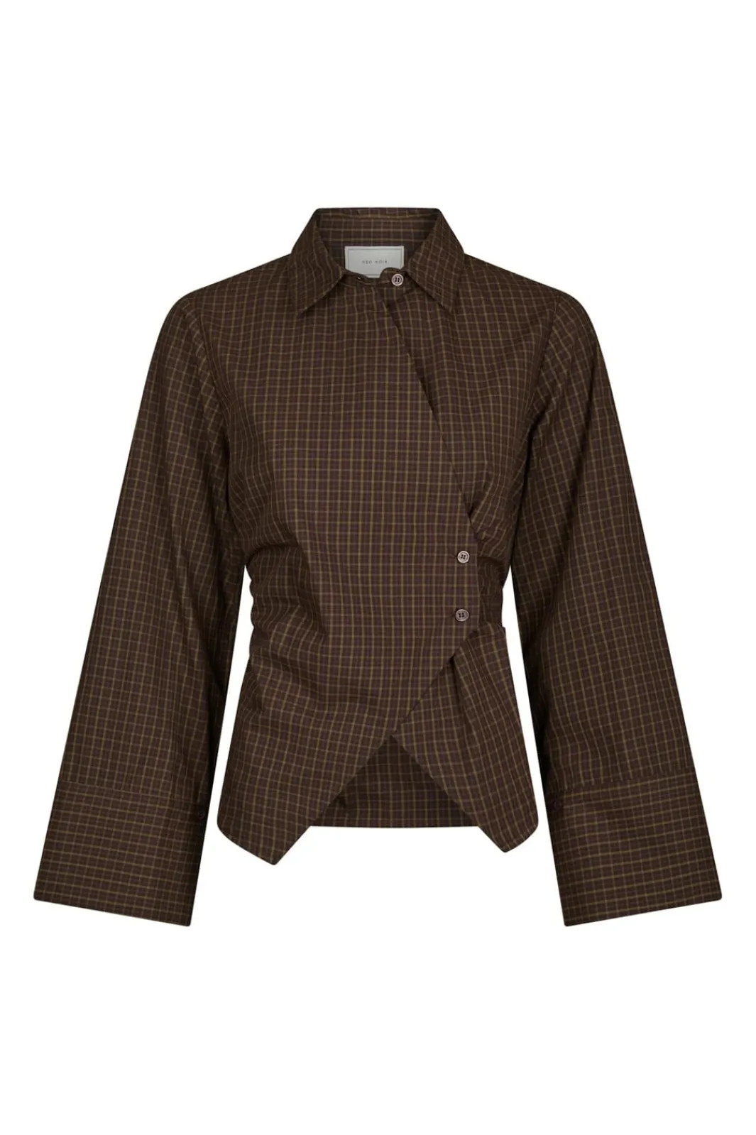 Neo Noir Nnfenli Small Check Shirt 170086 | Blusar & Skjortor