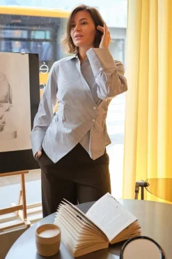 Nnfenli Striped Shirt 165677