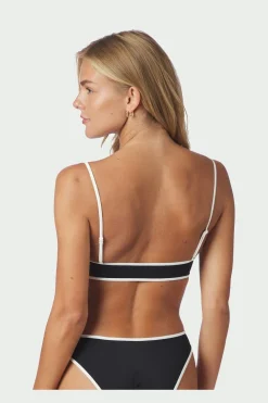 Nnfia Solid Contrast Bikini Top 167792
