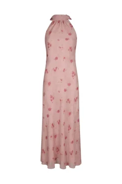 Neo Noir Nnfiona Blurred Flower Halter Neck Dress 167918 | Klänningar