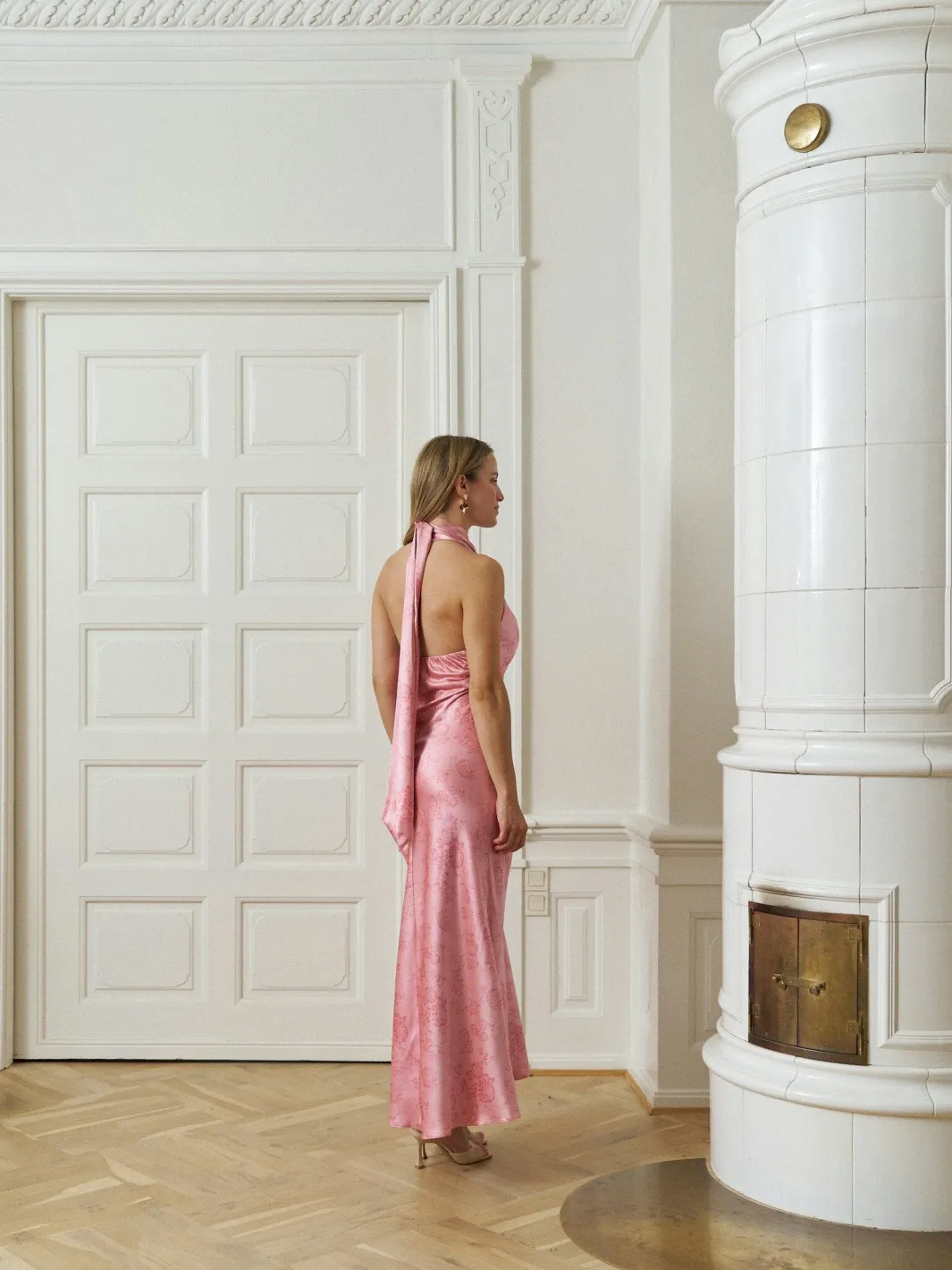 Neo Noir Nnfiona Pattern Satin Dress 168367 | Klänningar