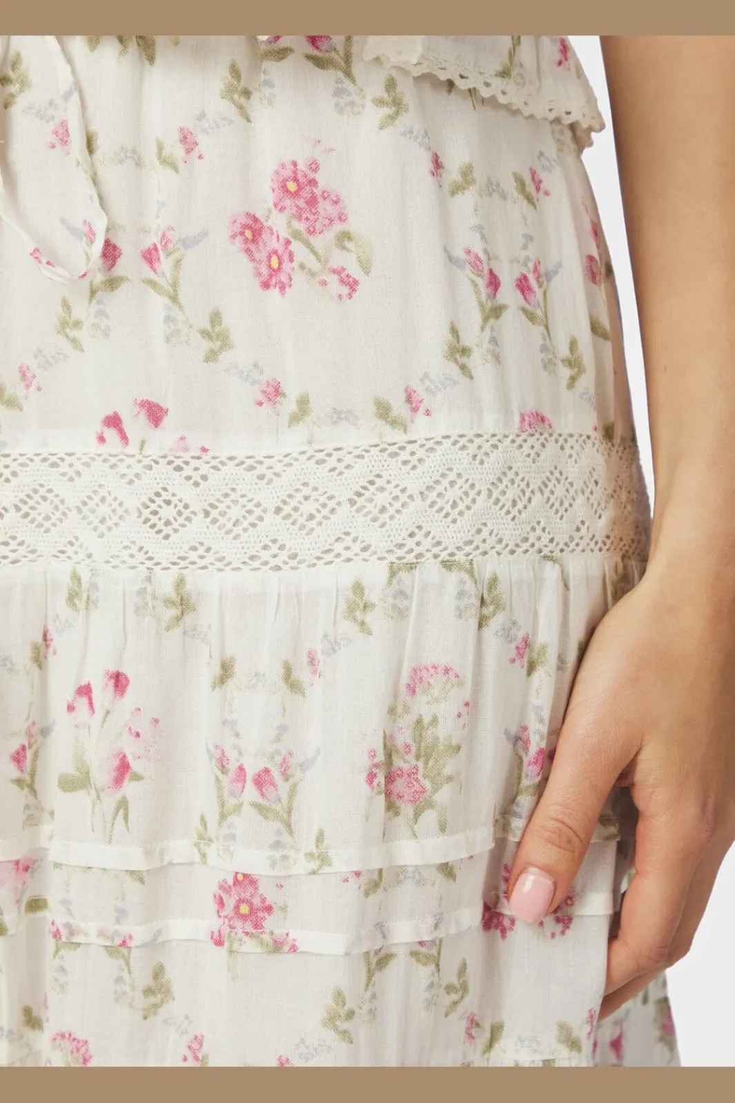 Neo Noir Nnfippo Spring Flower Skirt 168727 | Set|Kjolar