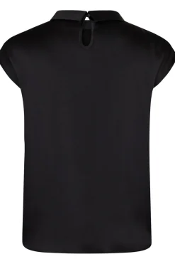 Neo Noir Nnfleur Drapy Satin Blouse | Blusar & Skjortor