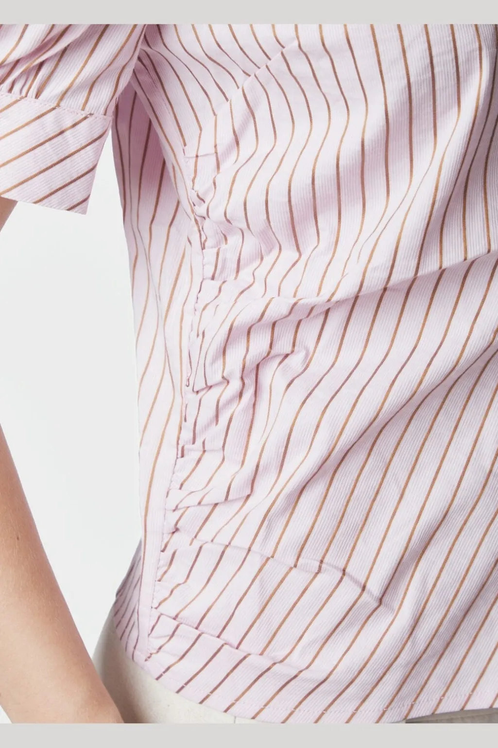 Nnfrannie Structure Stripe Shirt 169900