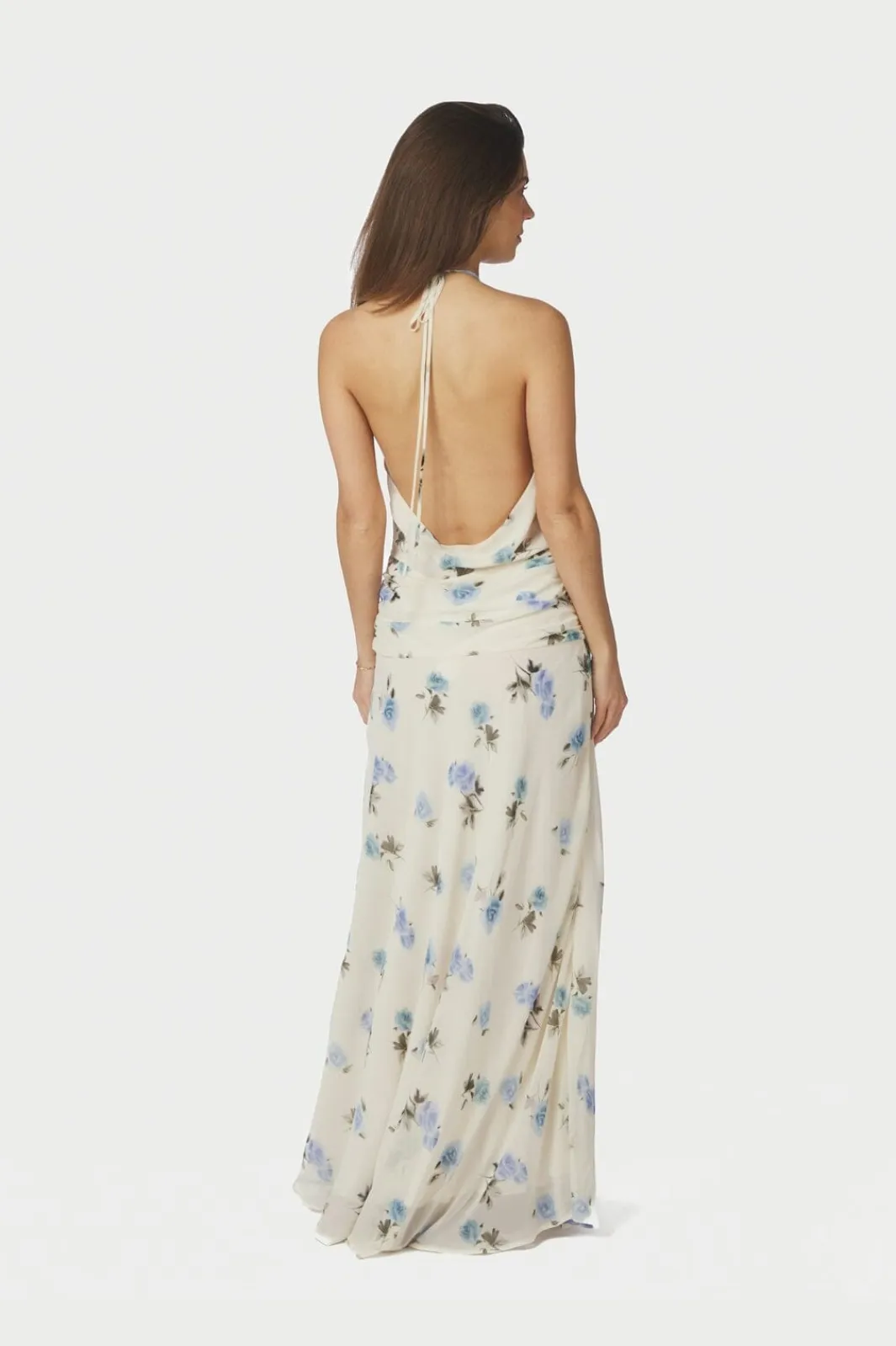 Neo Noir Nngabina Faded Flower Dress 168813 | Klänningar