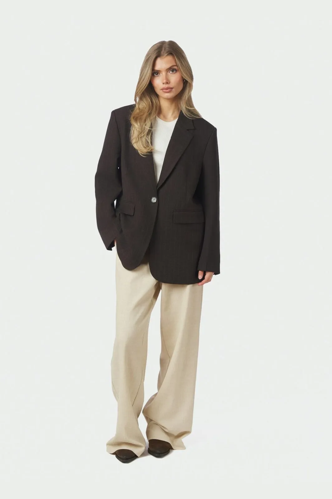 Neo Noir Nngaby Pinstripe Blazer 168204 | Blazers