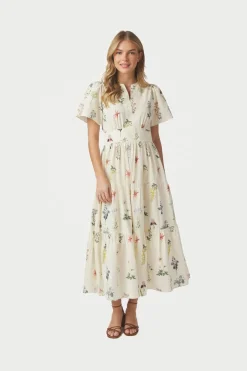 Neo Noir Nngardena Flower Rank Dress 167972 | Klänningar