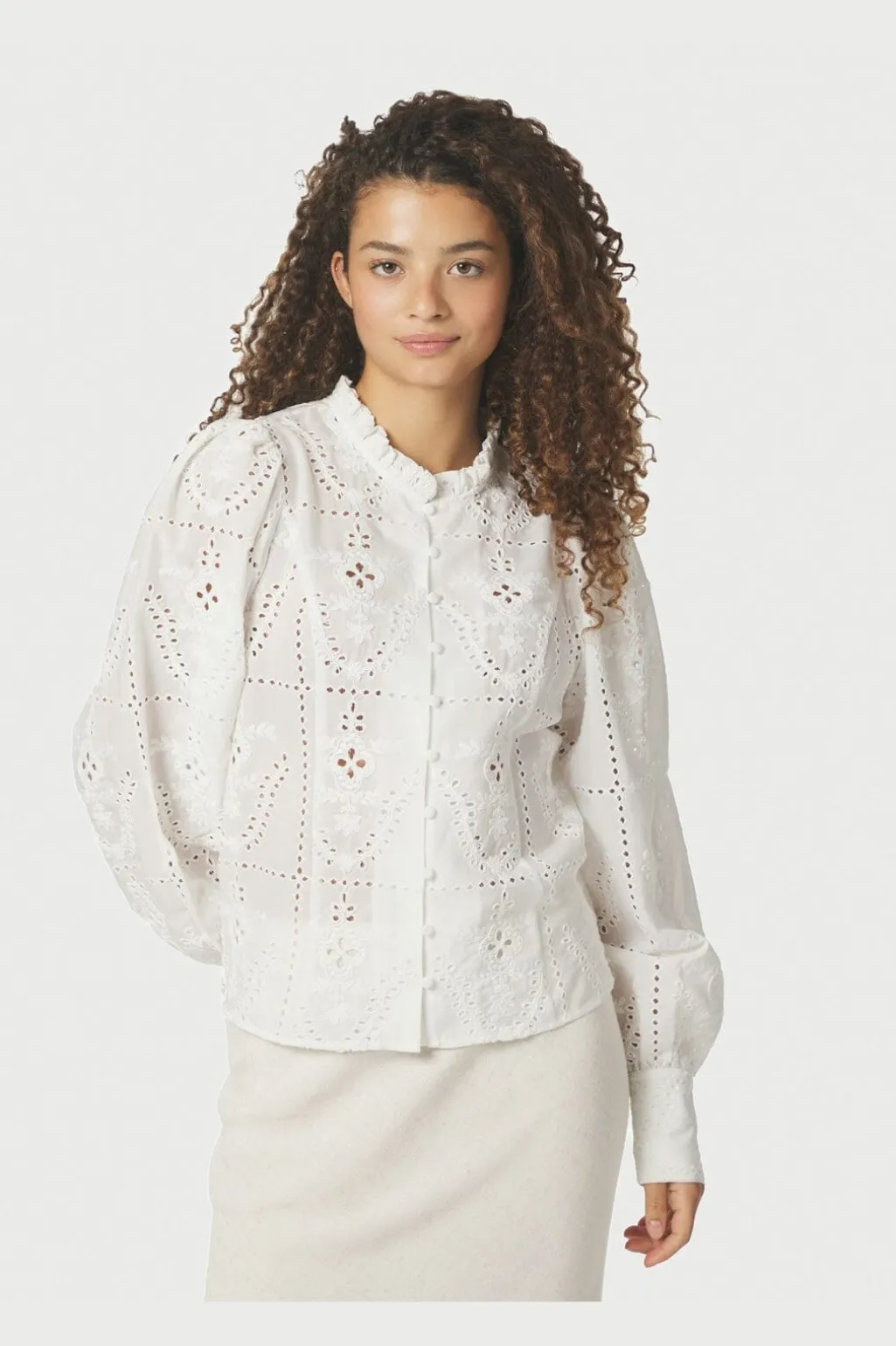 Nngilda Embroidery Blouse 167828