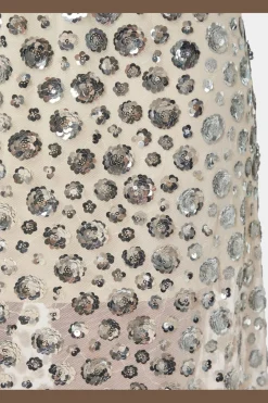 Neo Noir Nngilla Flower Sequins Skirt 167537 | Kjolar