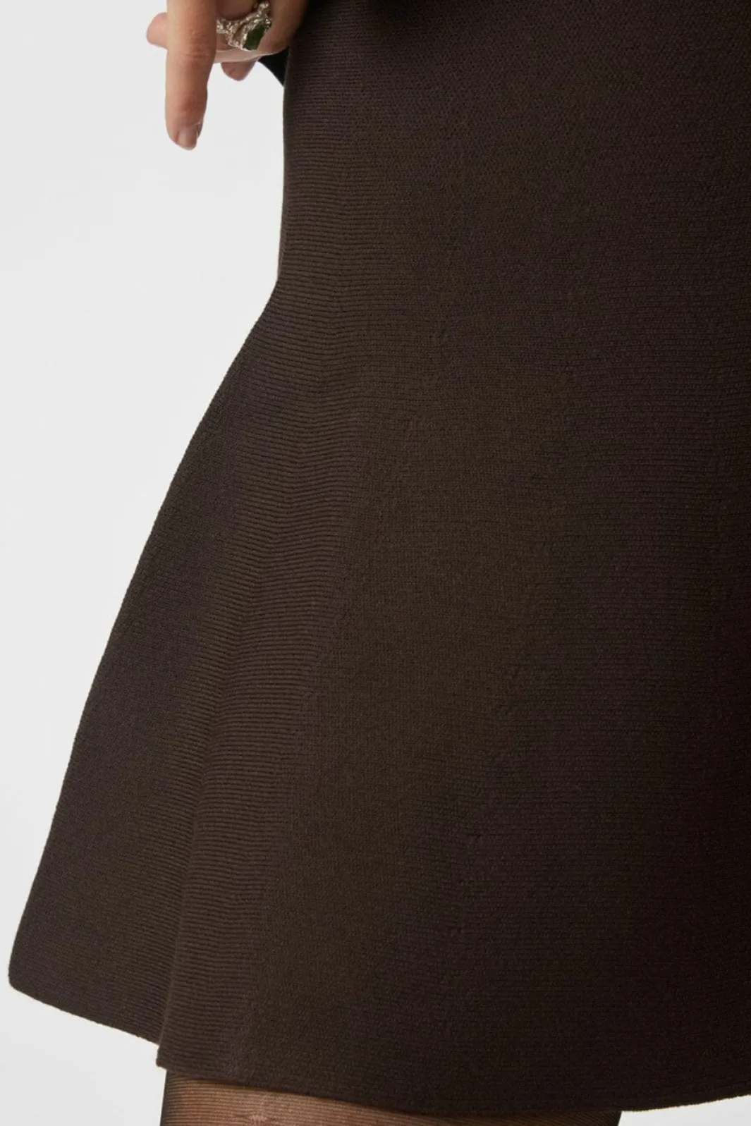 Neo Noir Nnhanna Smooth Knit Skirt 165351 | Kjolar