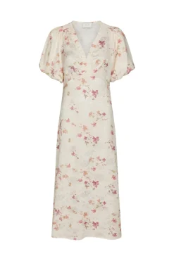 Nnillana Sateen Print Dress 168215