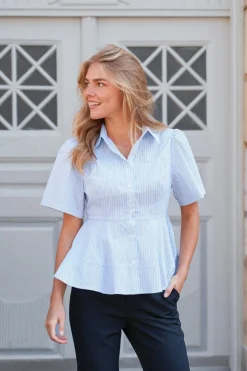 Neo Noir Nnjanelle Stripe Shirt 168838 | Blusar & Skjortor|Set
