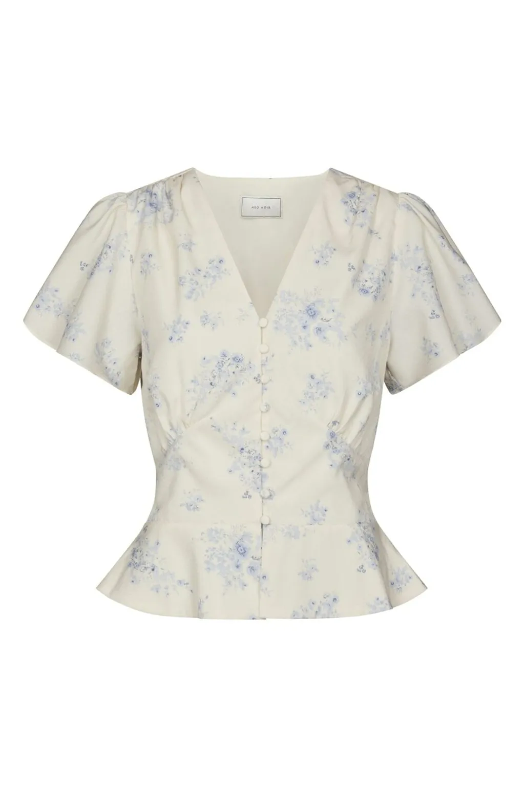 Nnjasmin Delicate Flower Blouse 168873