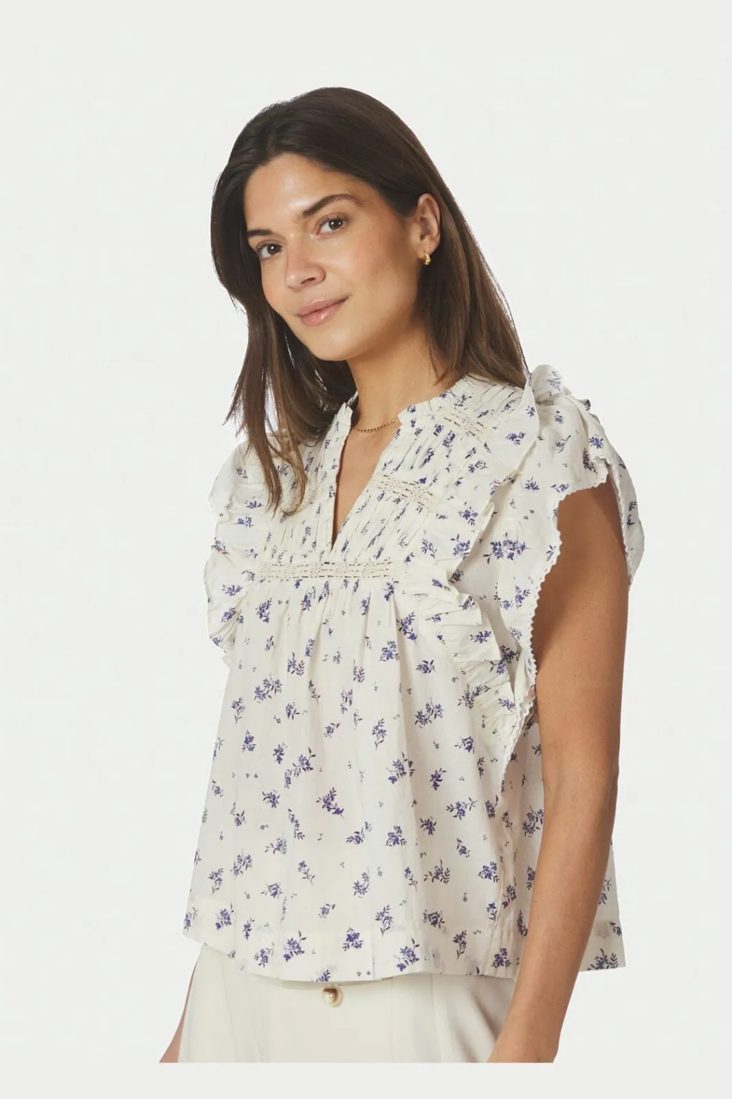 Neo Noir Nnjayla Small Blossom Top 165648 | Set|T-Shirts & Toppar