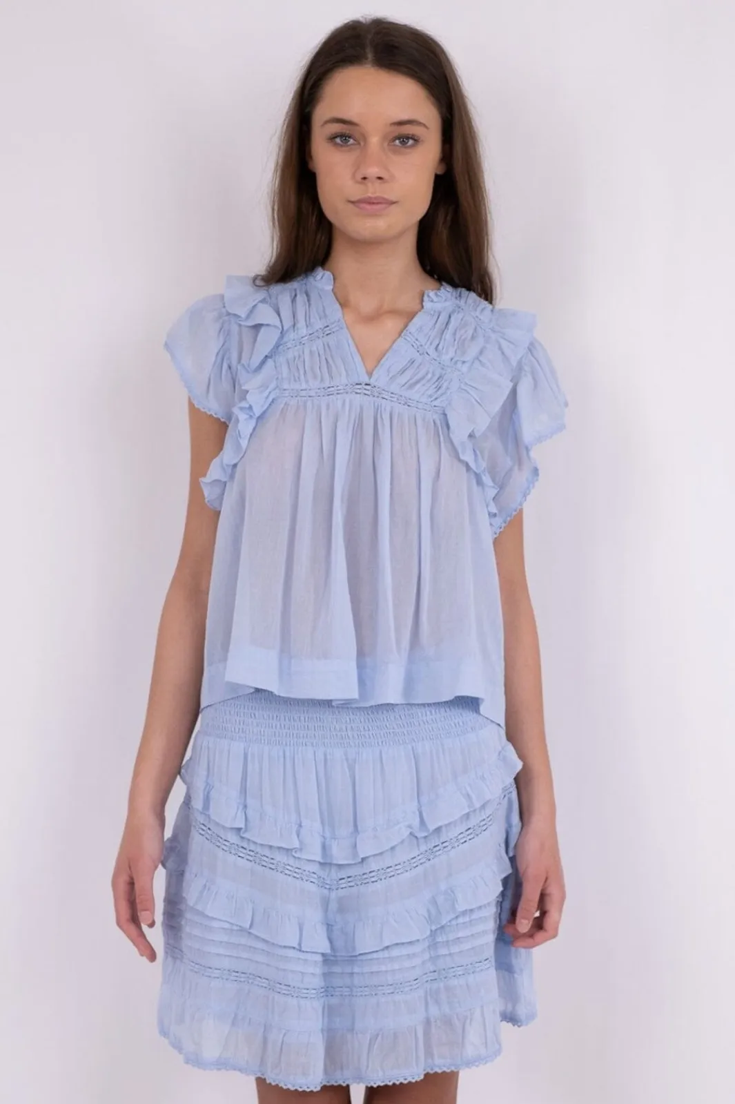 Neo Noir Nnjayla S Voile Top | Blusar & Skjortor|Set