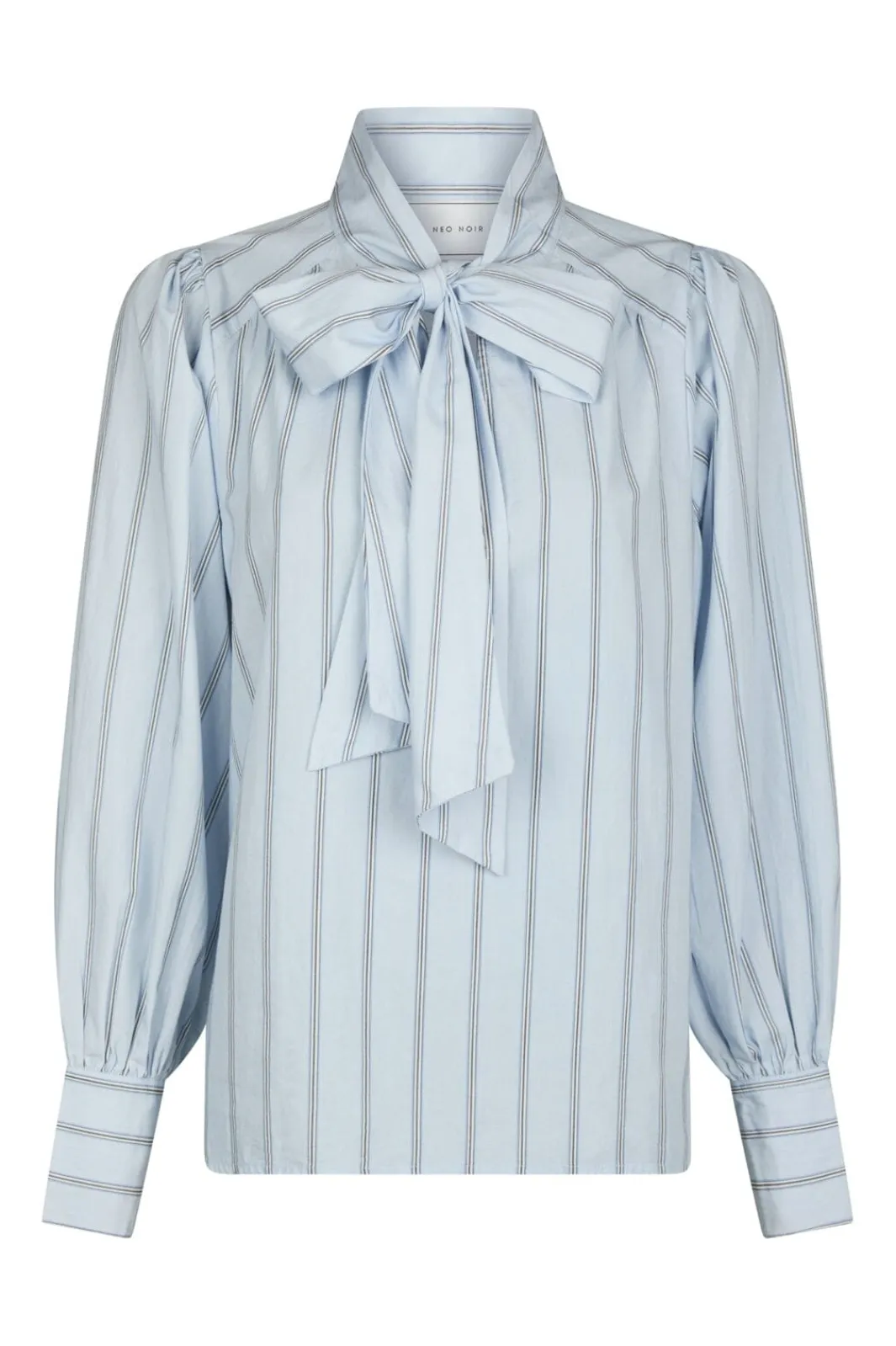 Neo Noir Nnjaz Bow Stripe Blouse 166718 | Blusar & Skjortor