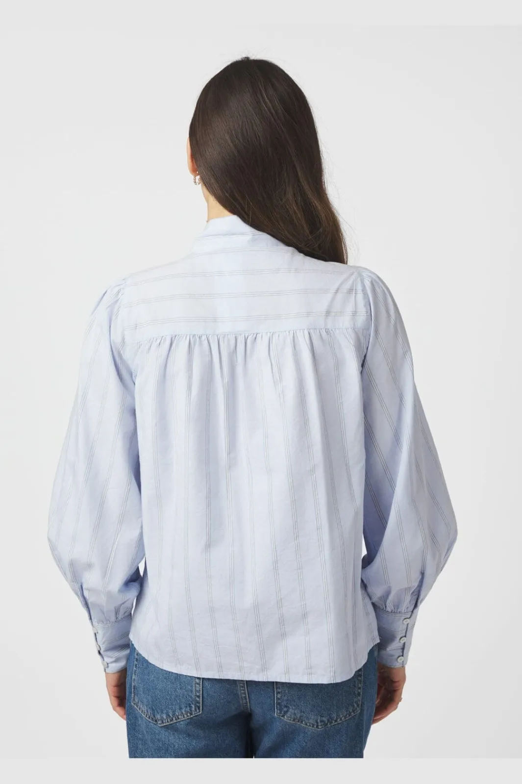 Neo Noir Nnjaz Bow Stripe Blouse 166718 | Blusar & Skjortor