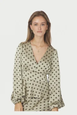 Neo Noir Nnjellima Dotted Blouse 167743 | Blusar & Skjortor|Set