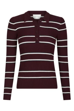 Nnjillan Polo Knit Blouse 164431