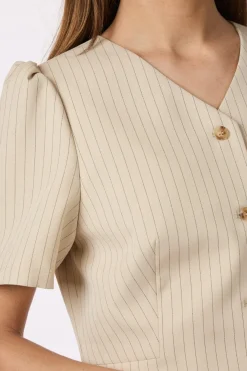 Neo Noir Nnjules Pinstriped Blouse 164812 | Blusar & Skjortor|Set