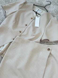 Neo Noir Nnjules Pinstriped Blouse 164812 | Blusar & Skjortor|Set