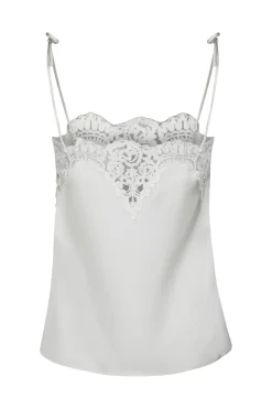 Nnkaela Heavy Sateen Lace Top 168290