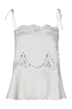 Nnkaela Heavy Sateen Lace Top 168290