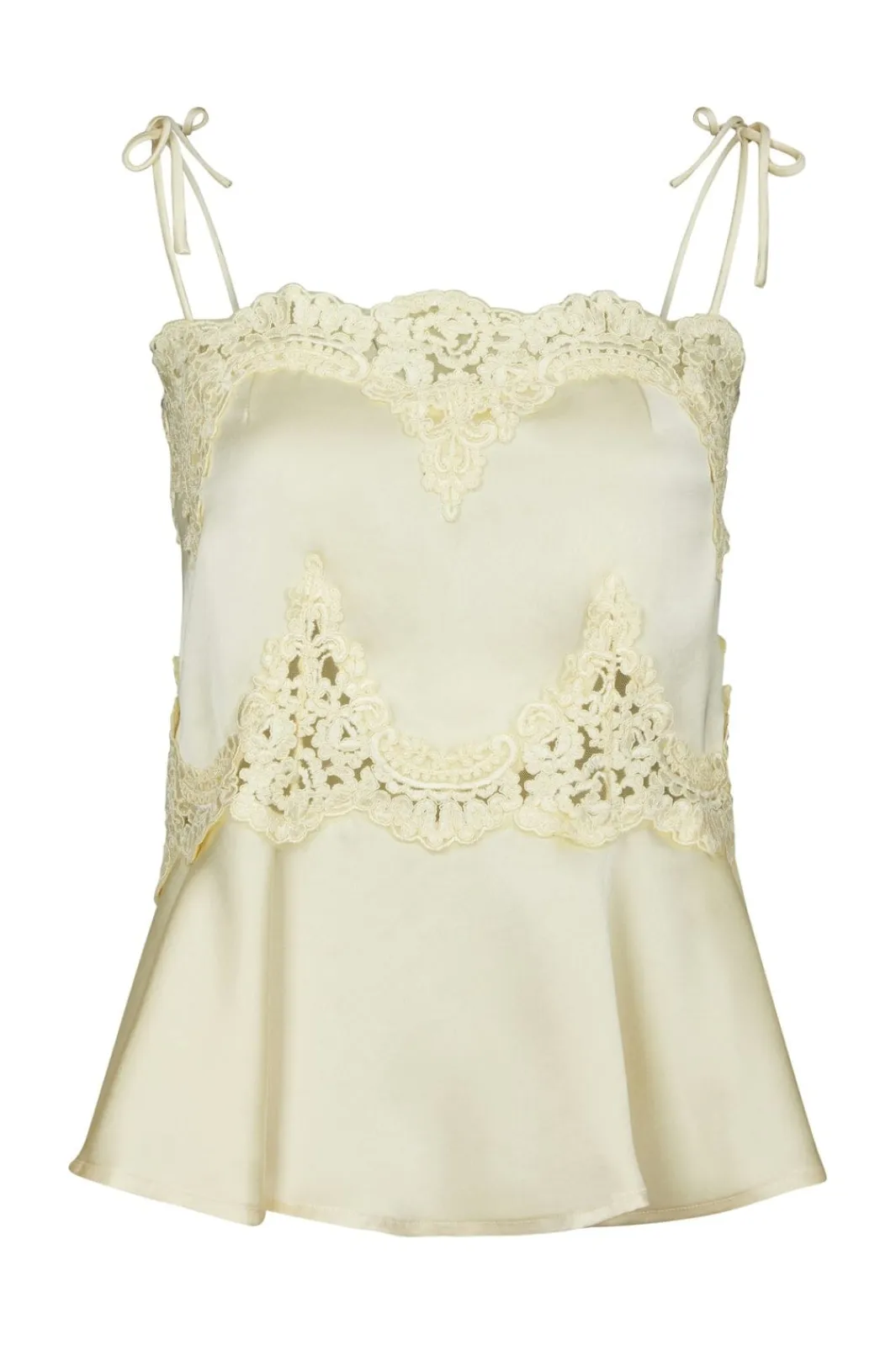 Neo Noir Nnkaela Heavy Sateen Lace Top 168290 | T-Shirts & Toppar
