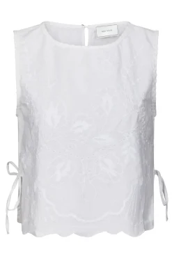 Neo Noir Nnkaelin Embroidery Top 169113 | T-Shirts & Toppar