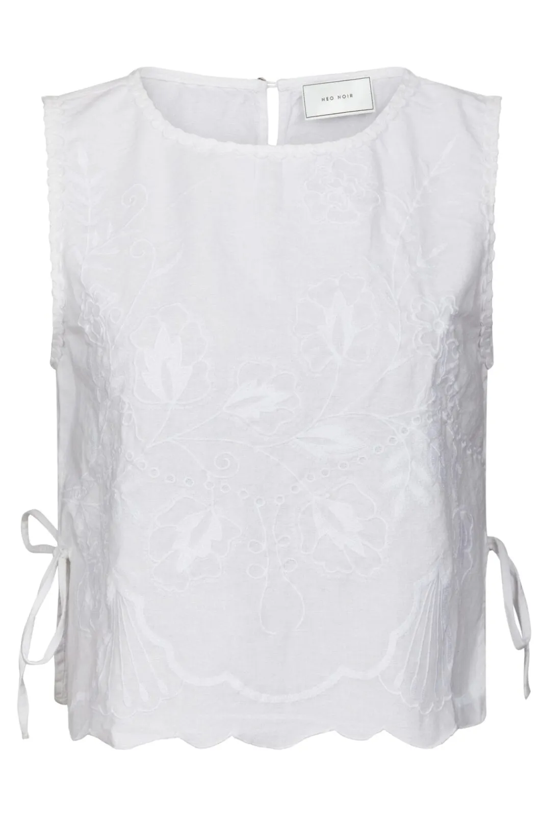 Neo Noir Nnkaelin Embroidery Top 169113 | T-Shirts & Toppar