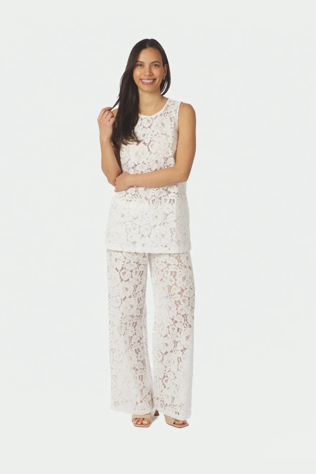Neo Noir Nnkelans Lace Pants 167747 | Jeans, Leggings & Byxor
