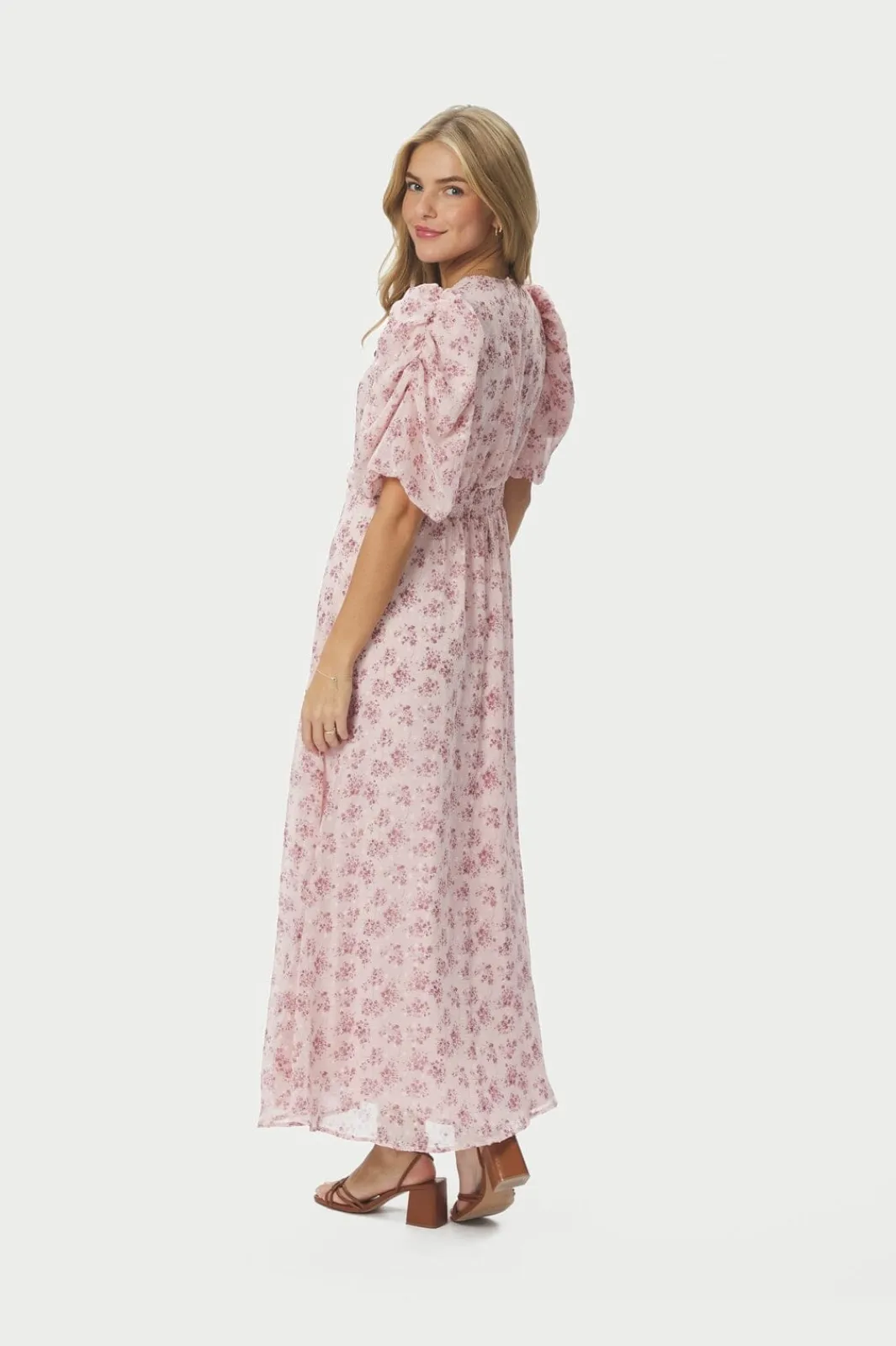 Neo Noir Nnkikka Chiffon Flower Dress 167915 | Klänningar