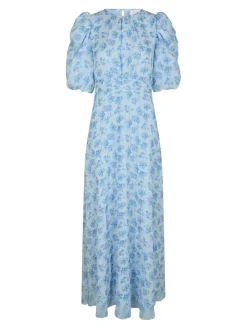 Neo Noir Nnkikka Chiffon Flower Dress 167915 | Klänningar